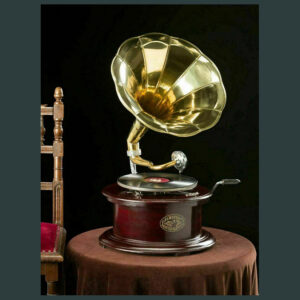 Gramophone Round shape