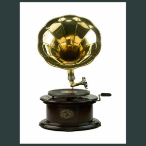 Gramophone Round shape