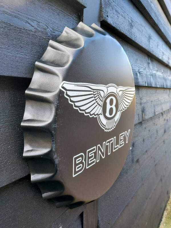 Wall Art/sign Heavy Bentley 40 cm