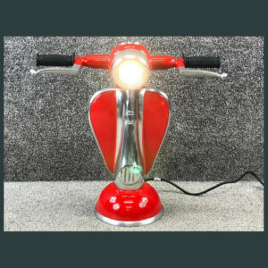Vespa Scooter Lamp Red