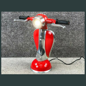 Vespa Scooter Lamp Red