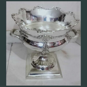 Elegant Victorain Style Sheffield Solid  Nickle Plated Wine Cooler