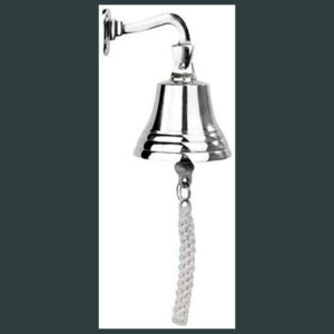 6 inch Wall Hanging Bell Nickel