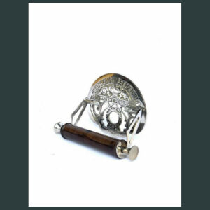 Victorian Water loo Toilet Roll Holder with chrome silver finish