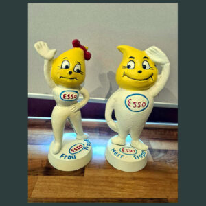 Esso  Coin Bank (Pair)