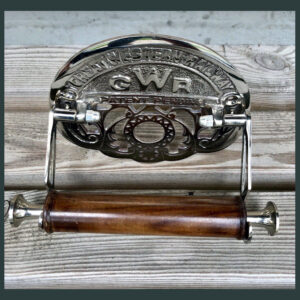 Traditional GWR  Victorian Mounted Toilet Roll Holder Nickel