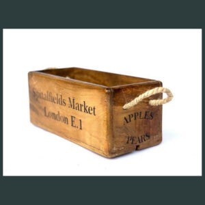 Spitalfields Market Rope Wooden Storage Box