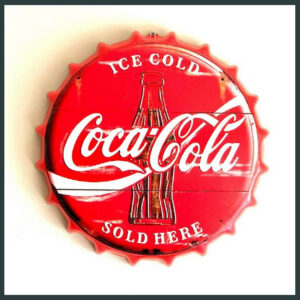 Wall Art/Sign Coca Cola 30 cm