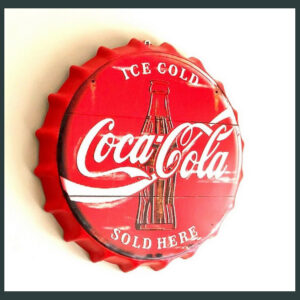 Wall Art/Sign Coca Cola 30 cm