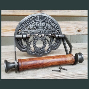 Cast Iron Waterloo Toilet Fixture Toilet Roll Holder Vintage