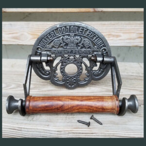 Cast Iron Waterloo Toilet Fixture Toilet Roll Holder Vintage