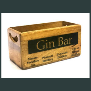 Gin Bar Rope Wooden Storage Box
