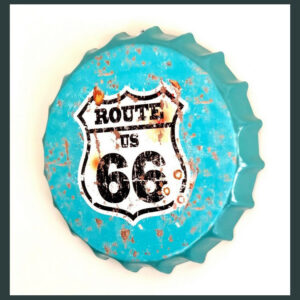 Wall Art/Sign Route66  30 cm