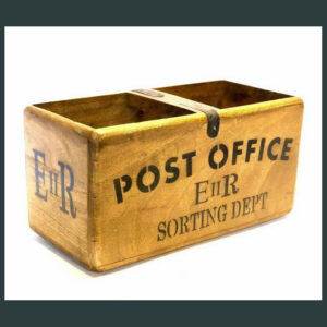 POST OFFICE Wooden Storage Box