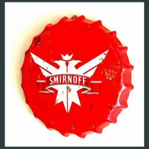 Wall Art/ Sign Smirnoff 30 cm