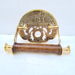 Victorian Style WC-1 Toilet Roll Holder Solid brass