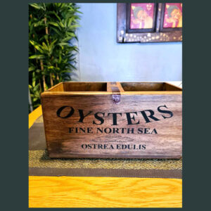 OYSTERS Wooden Storage Box