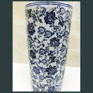 Blue Flower umbrella/ Walking stick  stand
