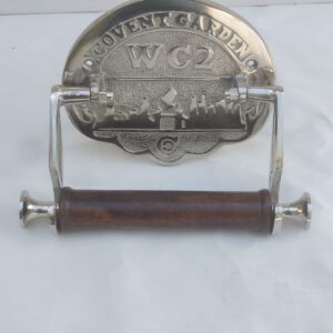 Victorian Style WC-2 Toilet Roll Holder Nickel
