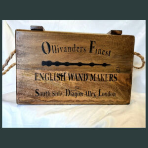 Olivanders finest Wooden Storage Crate  with Lid