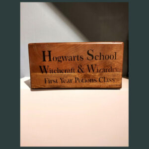 Harry Potters Hogwarts School Vintage Wooden Storage Box