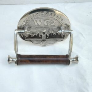 Victorian Style WC-2 Toilet Roll Holder Nickel