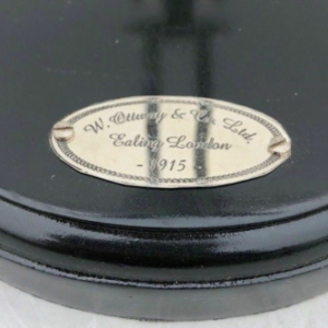 5 Inch  Adjustable Magnifying Glass With  Wood Base Solid Brass with nickle finish Perfect Gift