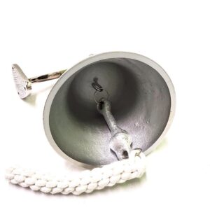 4 inch Wall Hanging Bell Nickel