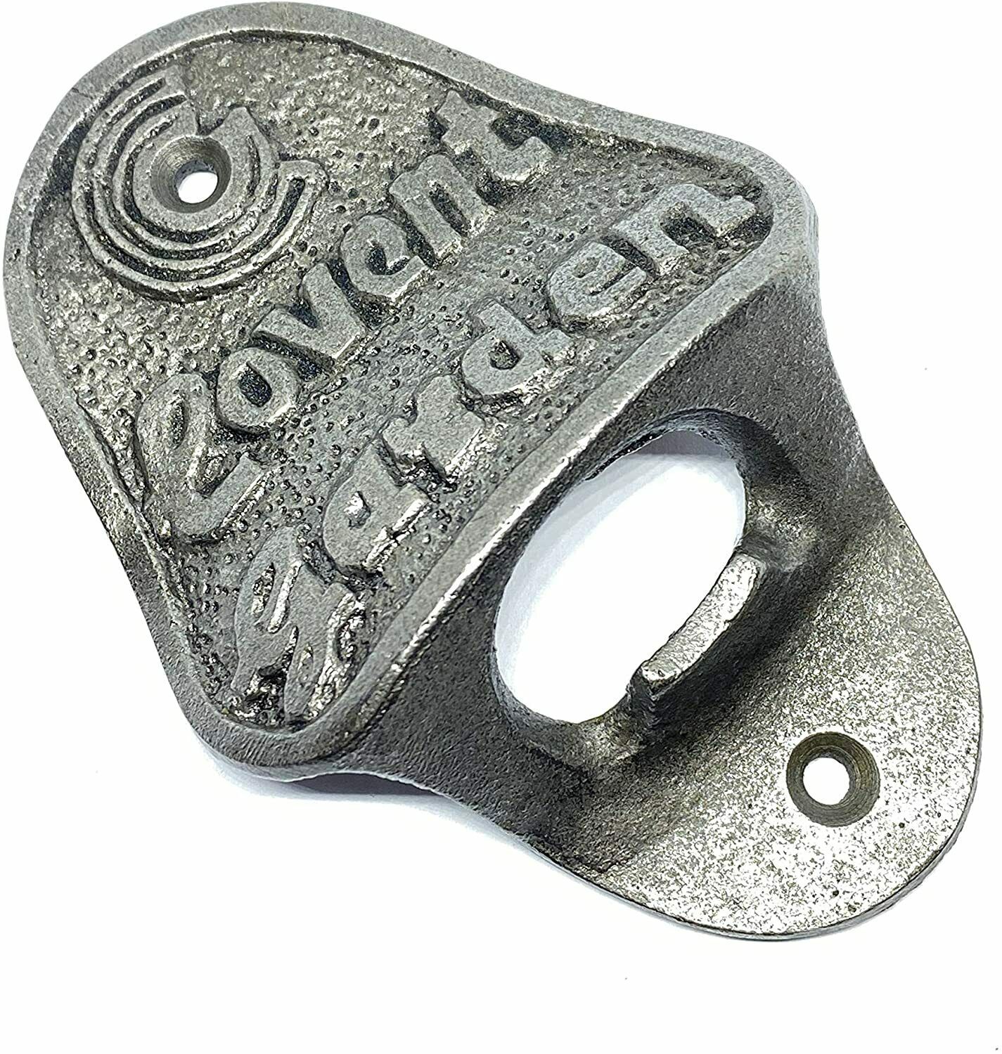 ANTIQUE COVENT GARDEN CAST IRON BAR WALL MOUNTED BOTTLE OPENER RETRO VINTAGE