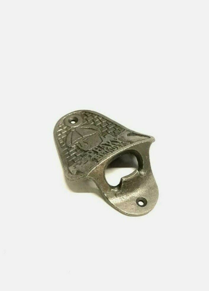Antique Peaky Blinders cast iron bar wall mounted bottle opener - Image 3