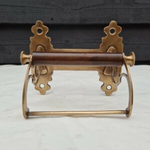 Victorian Style Toilet Roll Holder Copper Antique/Bronze Finish