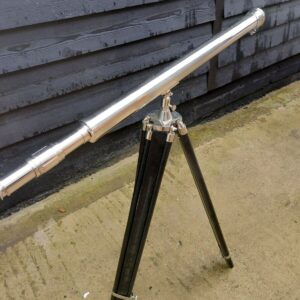 Large 1m Nickle Telescope on Wooden Stand