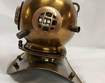 Gift Vintage antique 8 inch diving divers helmet - Image 2