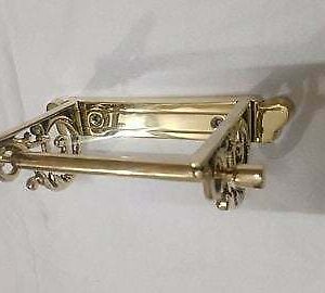 Antique Design Simple And Elegant Brass Toilet Roll Holder
