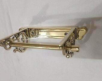 Antique Design Simple And Elegant Brass Toilet Roll Holder