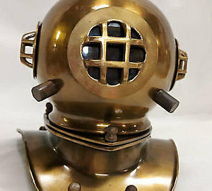 Gift Vintage antique 8 inch diving divers helmet