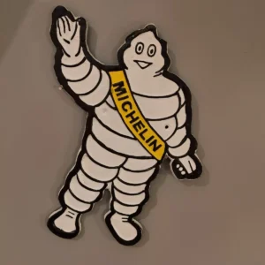 Michelin man wall art