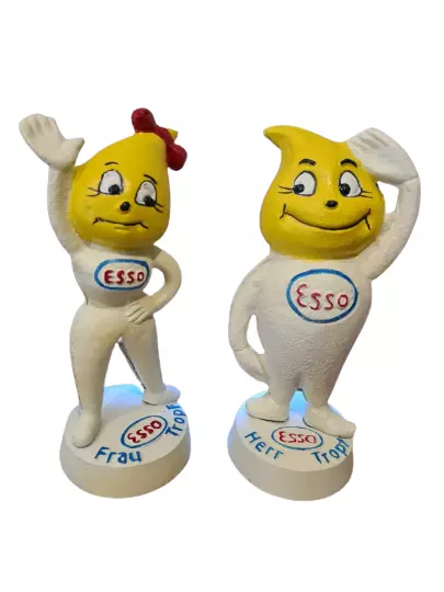 Esso Frau and Herr Tropf - Money Box Coin Bank