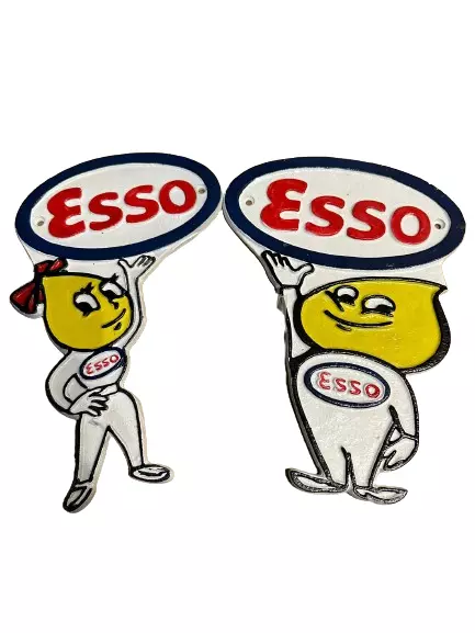Esso Pair wall plaque Decorative
