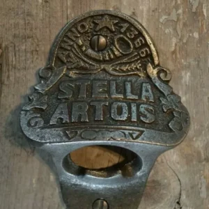 Stella CAST Iron BAR Wall Mounted Bottle Opener