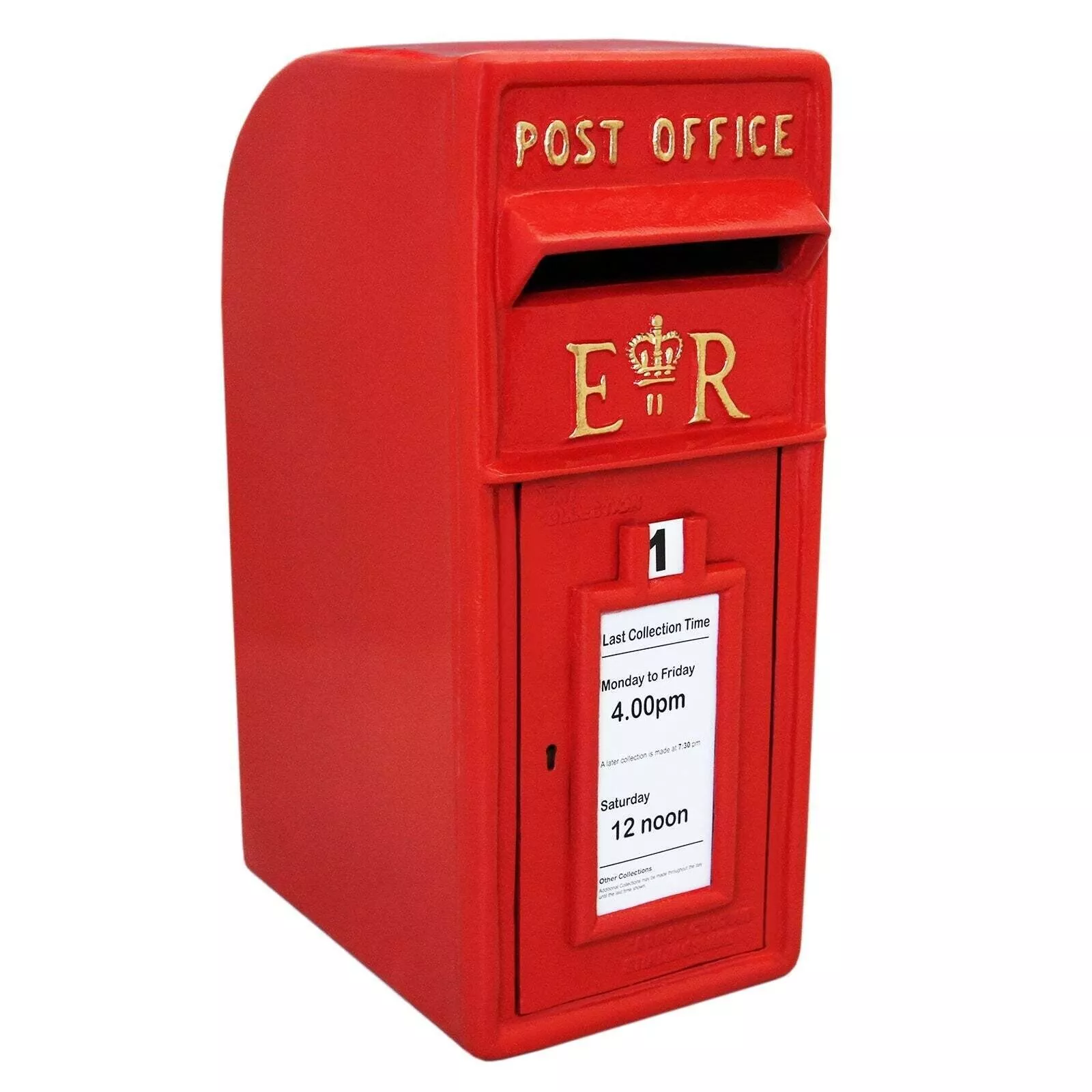 Post Box ER Cast Iron Wall Mounted Wedding Authentic Pillar Replica - Image 4