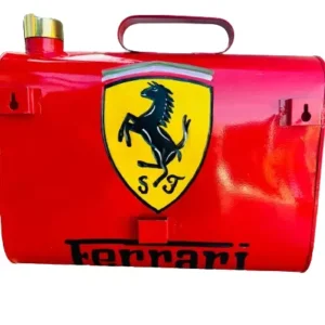 Decorative Ferrari Metal storage Boxes, Cans/ cannister, Garage tools, man