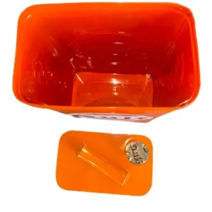 Vintage Style Petrol Fuel Can Gulf Square Oil Logo Iron storage(Large)Size 30cm