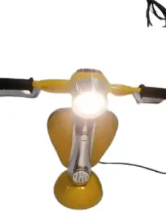 Yellow Vespa Design Lamp (USED AS GOOD AS NEW-NO RETURNS)