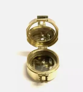 3 Inch Brunton Compass in Wooden box