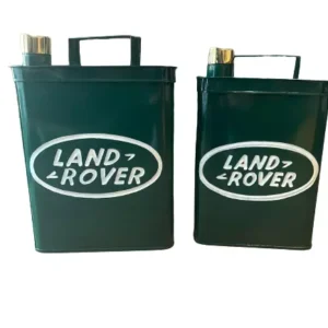 Land Rover Set of 2 Metal Storage Boxes, Cans, Garage Tools with Lids