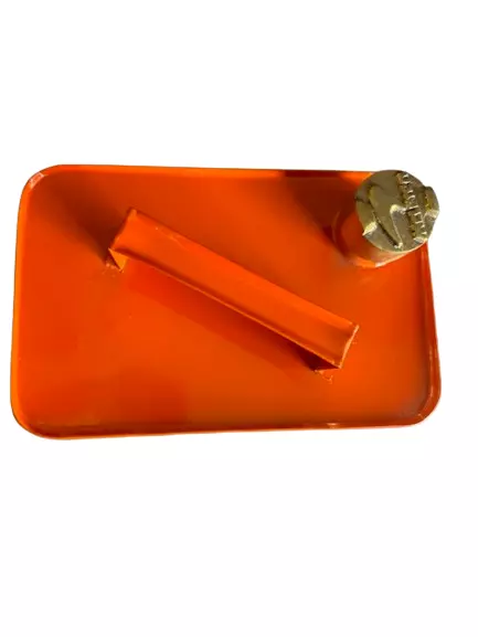 Vintage Style Petrol Fuel Can Gulf Square Oil Logo Iron storage(Large)Size 30cm - Image 3