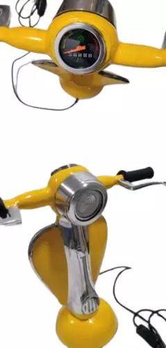 Yellow Vespa Design Lamp (USED AS GOOD AS NEW-NO RETURNS) - Image 4