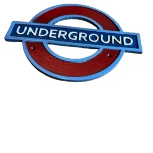 Underground wall plaque