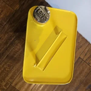 Shell Petrol Can Brass Cap Decorative Oil Jerry Can, tool Vintage Style